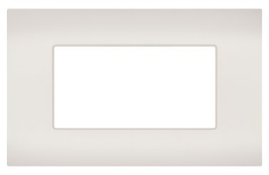Placca tecnopolimero sun-t5 4p r9004-2 nero