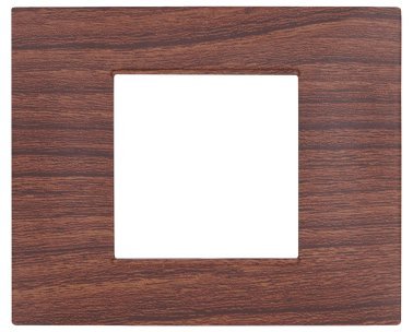 Placca tecnopol. t2 6002-03 2p ciliegio