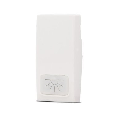 Cover pulsante luce gem 671b bianco