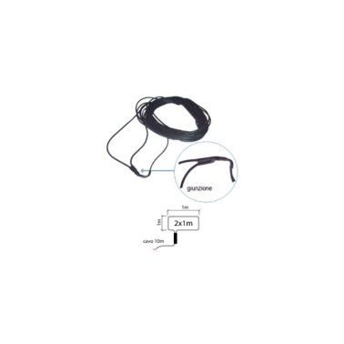 Spira cablata 2 mt x1 mt giunzione wire loop6