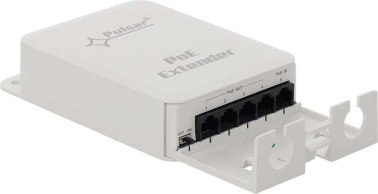 Extender poe  1 in 4 out pass. 50w 10/100 in box