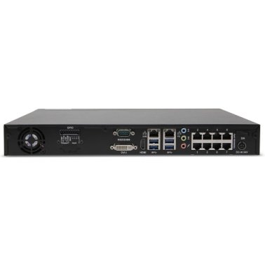 Exacqvision g-series 8 port poe+ nvr 12tb linux ub