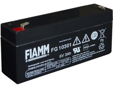 Batteria fiamm 3ah-6v