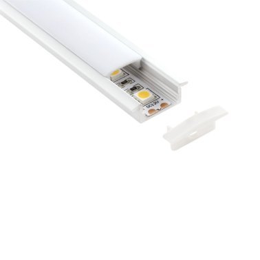 Kit profilo incasso fin. allum. l2mt.