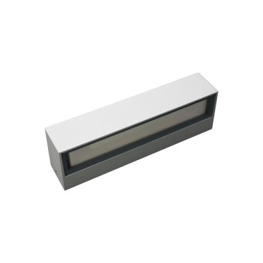 Updown led 2x8w 230v 4000k ip54 silver