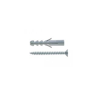 Tassello in nylon diam 6 con vite 4 x 30