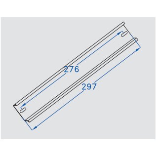 Profilo din per scatole 380 x 300 l.280 mm