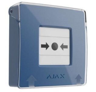 Manual call point (blue) (8eu) asp blue pulsante w