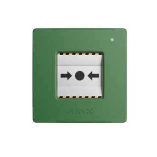 Manual call point (green) (8eu) asp