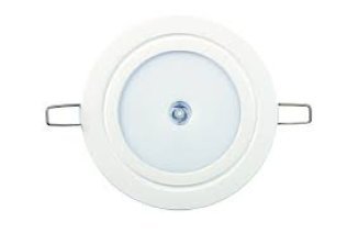 Luce emergenza a led std, ad incasso, per spazi a