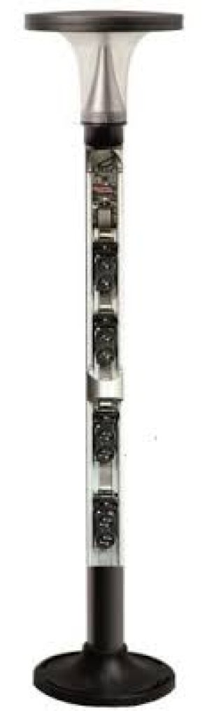 Col. da 6 r.d.o 3tx + 3rx h 200 cm. bat. 3,6v