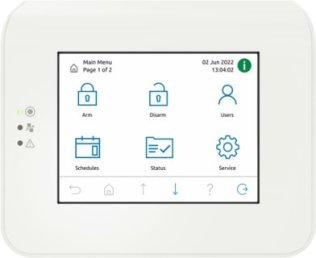 Tastiera lcd touchscreen da 5.7 pollici con retroi