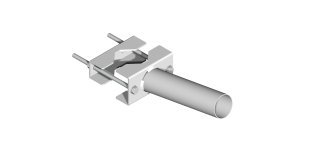 Supporto da palo sbraccio pesante Ø 60x250 mm inc