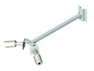 Supporto a sbraccio 1000 mm da parete - staffa 135