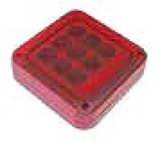 Traffic red 12/24v a parete max light