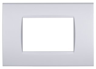 Placca tecnopol. art 8003-09 3p silver