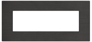 Placca tecnopol. spazz. m5006sl-24 joy 6p antracit