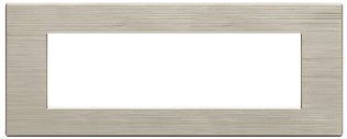 Placca tecnopol. spazz. m6007sl-4 gem 7p sabbia