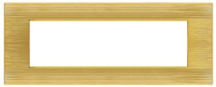 Placca tecnopol. spazz. m6007sl-5 gem 7p oro