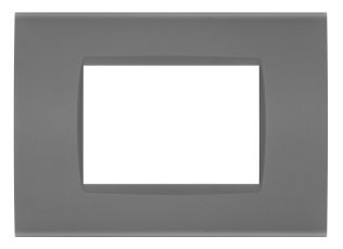Placca soft-touch art-t1 3p 8003st-8 grigio
