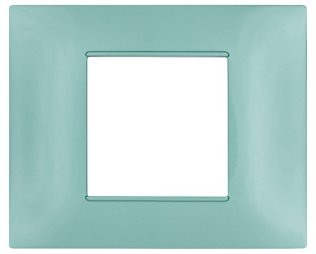 Placca tecnopol. t2 6002-23 2p acquamarina