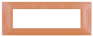 Placca tecnopol. t2 6007-16 7p arancio