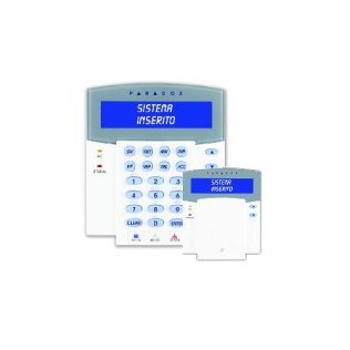 Tastiera lcd con lettore di prossimita'