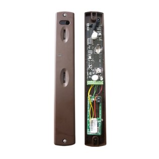 Sensore doppio pir antimask a basso ass.marron bw