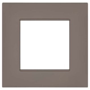 Placca soft-touch gem-t2 2p 6002st-7 grigio