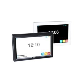 Elegante terminale touchscreen 7 tft bianca