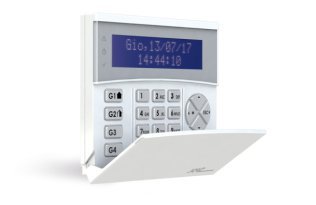 Tastiera lcd blu