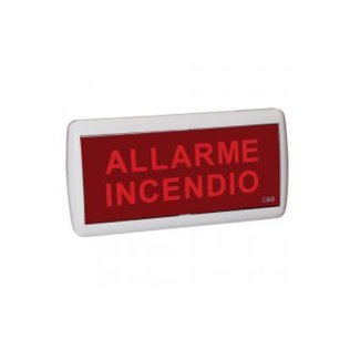 Indicatore luminoso a luce fissa led