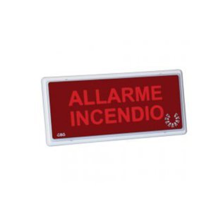 Sirena en54-3 con indicazione luminosa