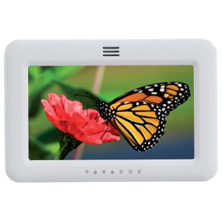 Tastiera touchscreen bianca
