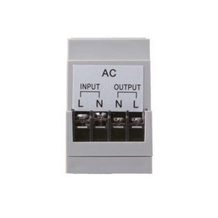 Interruttore per misuratore di potenza su guida di