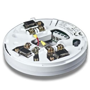 Base con isolatore per rivel. analogico - bianca -