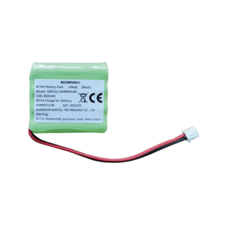 Batteria ricaricabile aaa 4,8v 850mah. confezione