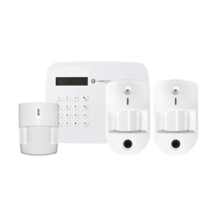 Kit vesta 2 autonomo composto da :. 1x centrale 2g