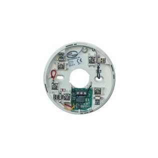 Base di colore bianco con relÈ 12/24 vcc per rive