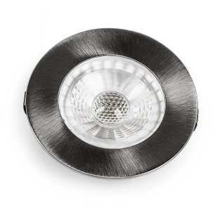 Faretto led inc. 12v 3w inox 4000k