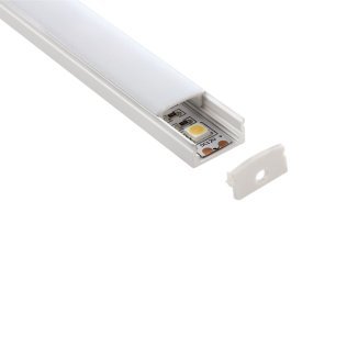 Kit profilo superficie fin. allum. l2mt.