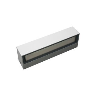 Updown led 2x8w 230v 4000k ip54 silver