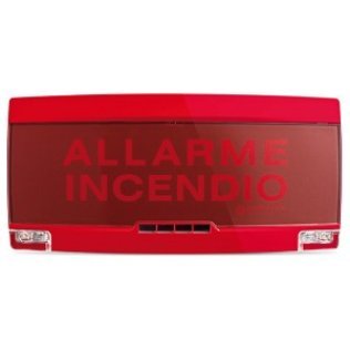 Cornice per pan1-plus-el rosso lucido completa di