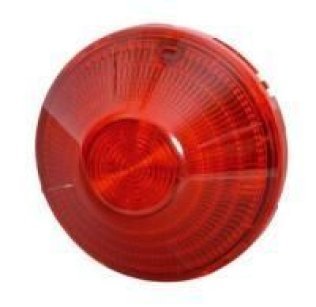 Lampeggiante rosso per inserimento su base sirena