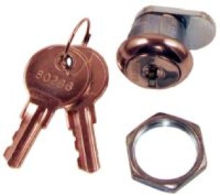 Kit chiave di chiusura per armadi icp-map0110, icp