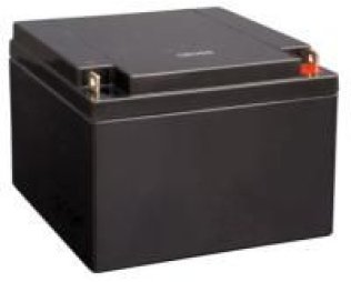 Batteria 12vdc 27ah sigillata al piombo, interment