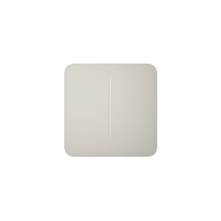 Solobutton (2-gang) [55] asp oyster tasto per li