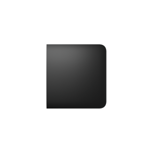 Sidebutton (1-gang/2-way) [55] asp black tasto p