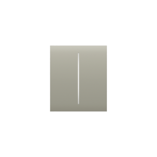 Centerbutton (2-gang) [55] asp olive centerbutto
