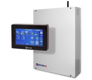 Spark32 32 zone e gsm integr. box large 50w u.v.ip